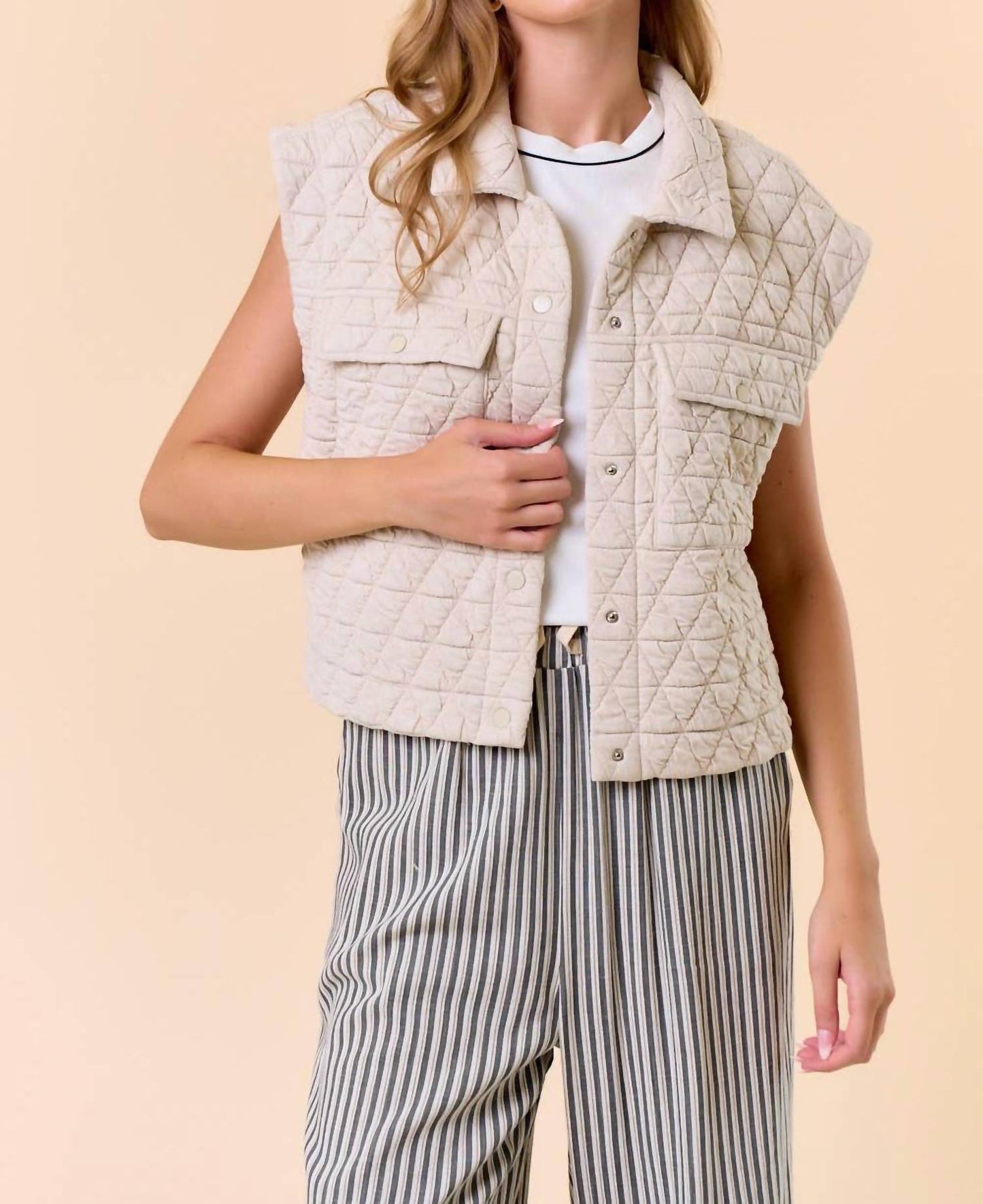 Doe And Rae - Women's Quilted Vest
