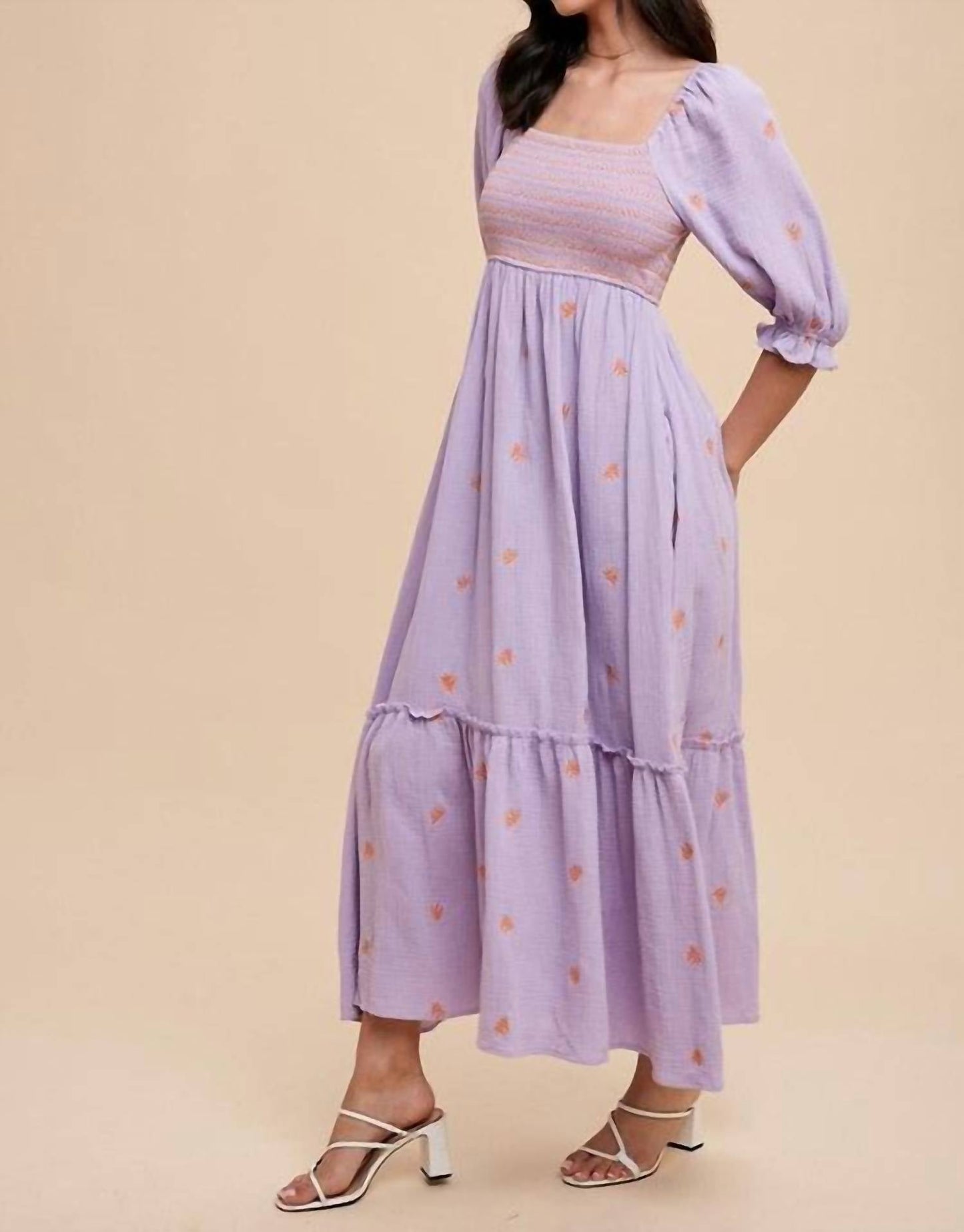 In-Loom - Isla Embroidered Maxi Dress