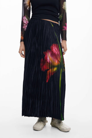 Desigual - WRINKLED TEXTURE SKIRT