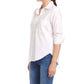 Karen Kane - Ruched Sleeve Button-Up Shirt