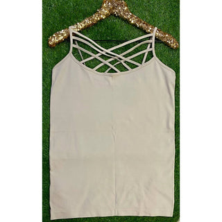 Zenana - Criss-cross Strappy Seamless Cami – Plus