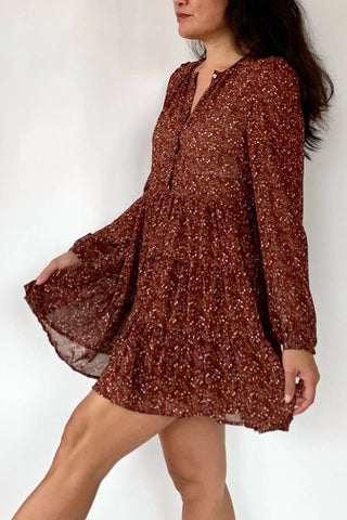 124 Voltaire - Hey Girl Babydoll Chiffon Dress