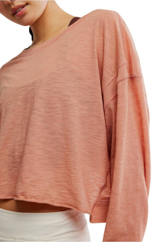 Free People - My Time Layer Open Back Crop Top