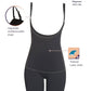 Siluets - Slimming Braless Mid-thigh Body Shaper With Latex
