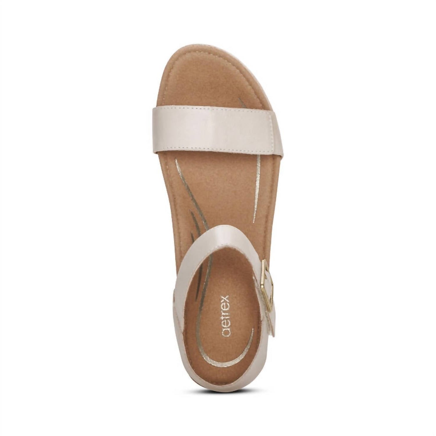 Aetrex - SYDNEY QUARTER STRAP ESPADRILLE WEDGE SANDAL