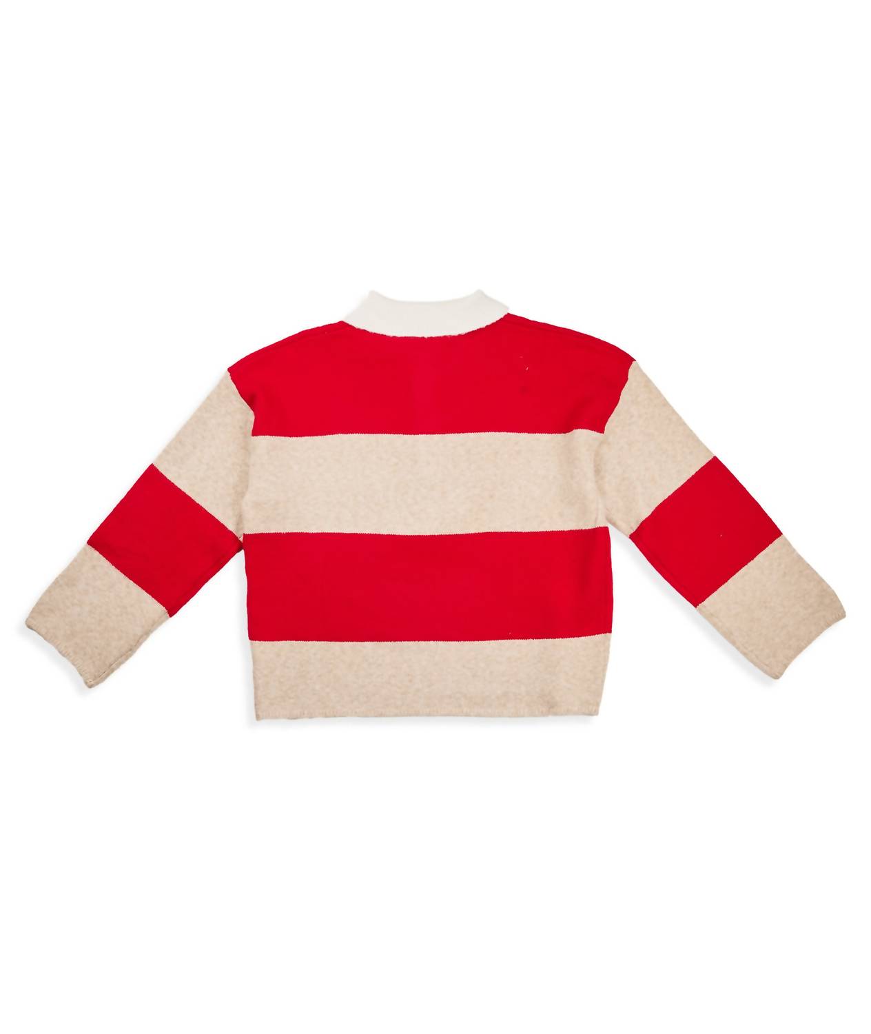 8Apart - Cooper Striped Polo Sweater