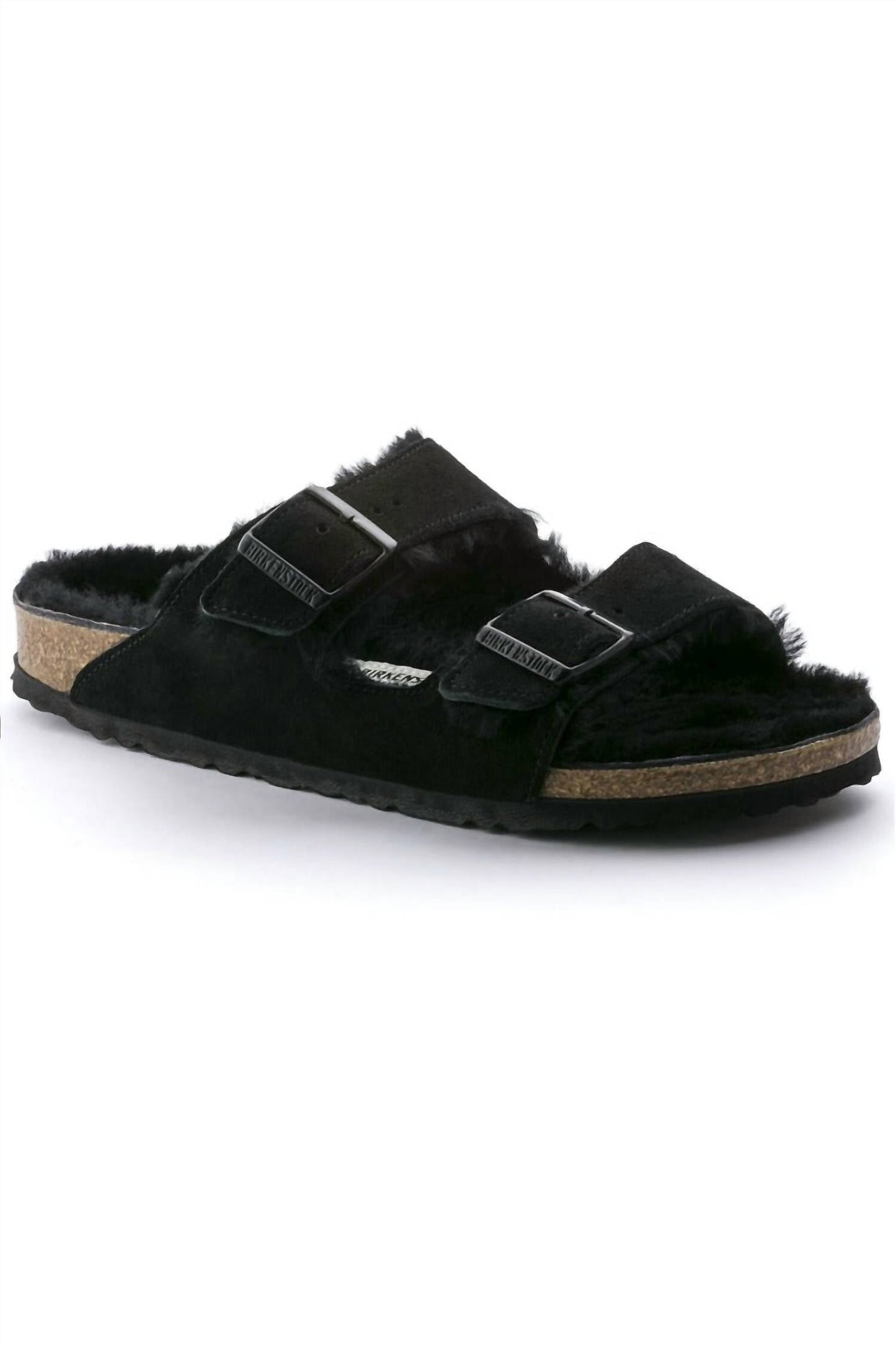 Birkenstock - Unisex Arizona Shearling Suede Sandals