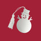 Creative Gifts International - Snowman Ornament with Tassel