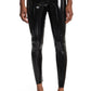 Ookie & Lala Patent Faux Leather Leggings in Black, Size X-Small