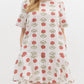 Entro - Marilyn Poppy Drop Waist Mini Dress