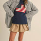 Klesis - Striped Padded Oversized Shacket