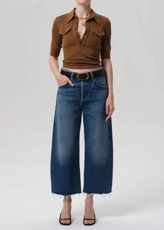 Citizens Of Humanity - Ayla Raw Hem Crop Jeans