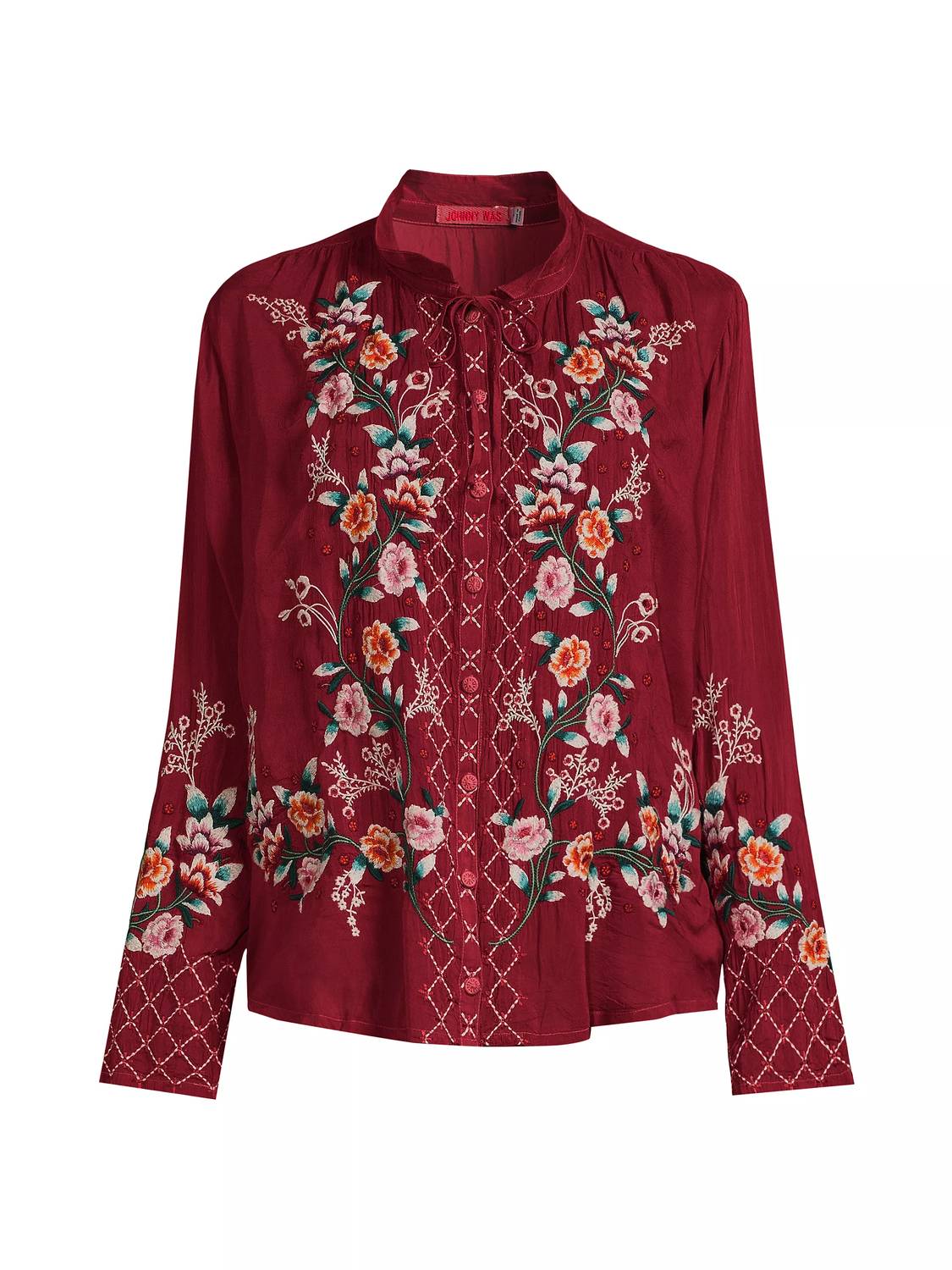 Johnny Was - Fargo Embroidered Blouse