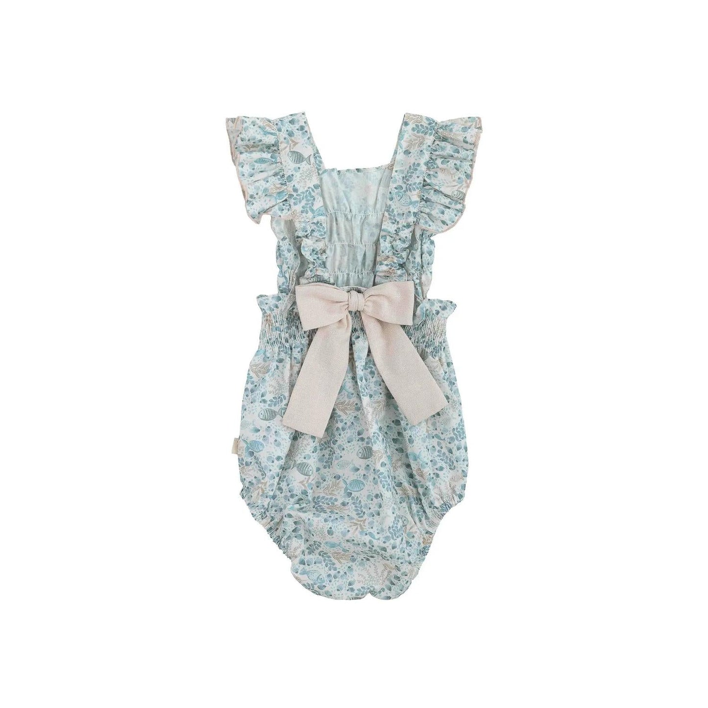 Baby Gi - Infant Girl's Shoulder Straps Romper