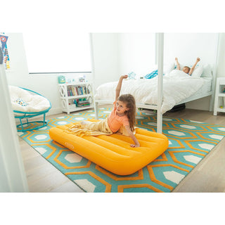 Intex Cozy Kidz Bright & Fun-Colored Inflatable Air Bed w/ Carry Bag (4 Pack)