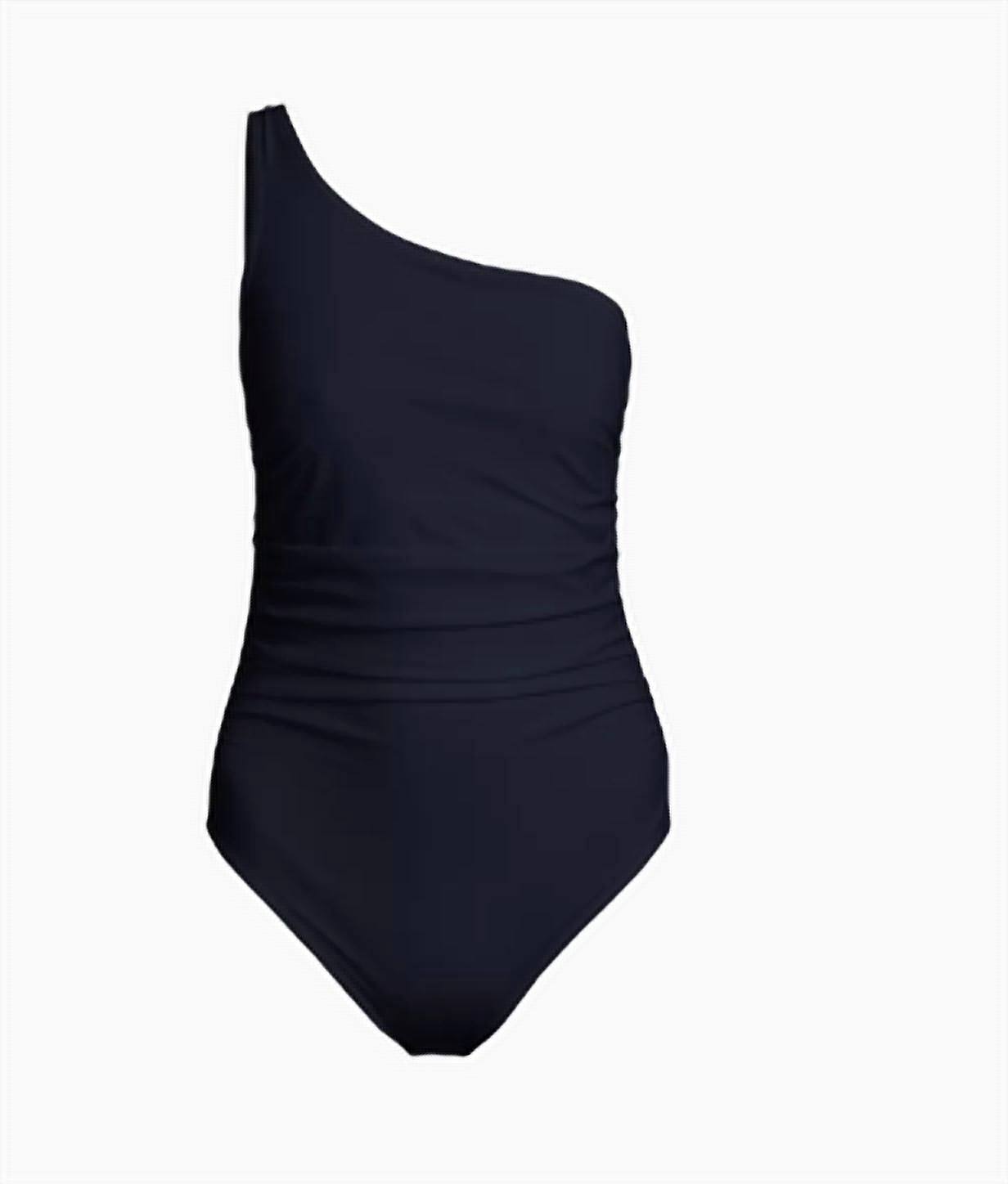 Karla Colletto - BASICS RUCHED ONE-SHOULDER SWIMSUIT