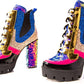 Cape Robbin - Women's Nell Glitter Chunky Boot