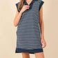 Doe And Rae - Women's French Striped Dress
