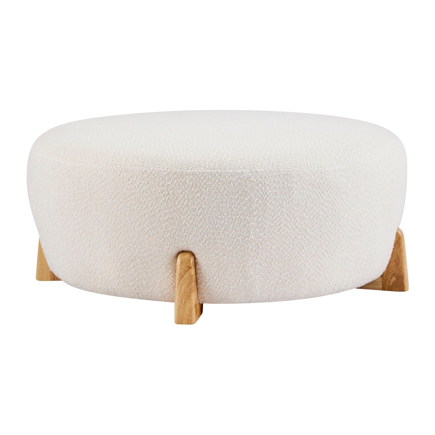 Modish Round Ottoman