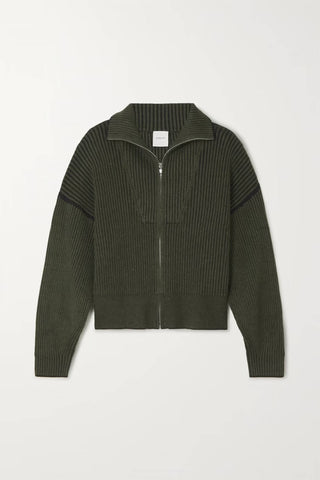 Varley - Carmen ribbed-knit cardigan