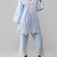 Zaalima Fashion - Stripe Pattern Co-ord Set - Noor-e-rang