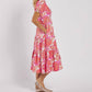 Jude Connally - Portia V-neck Midi Dress