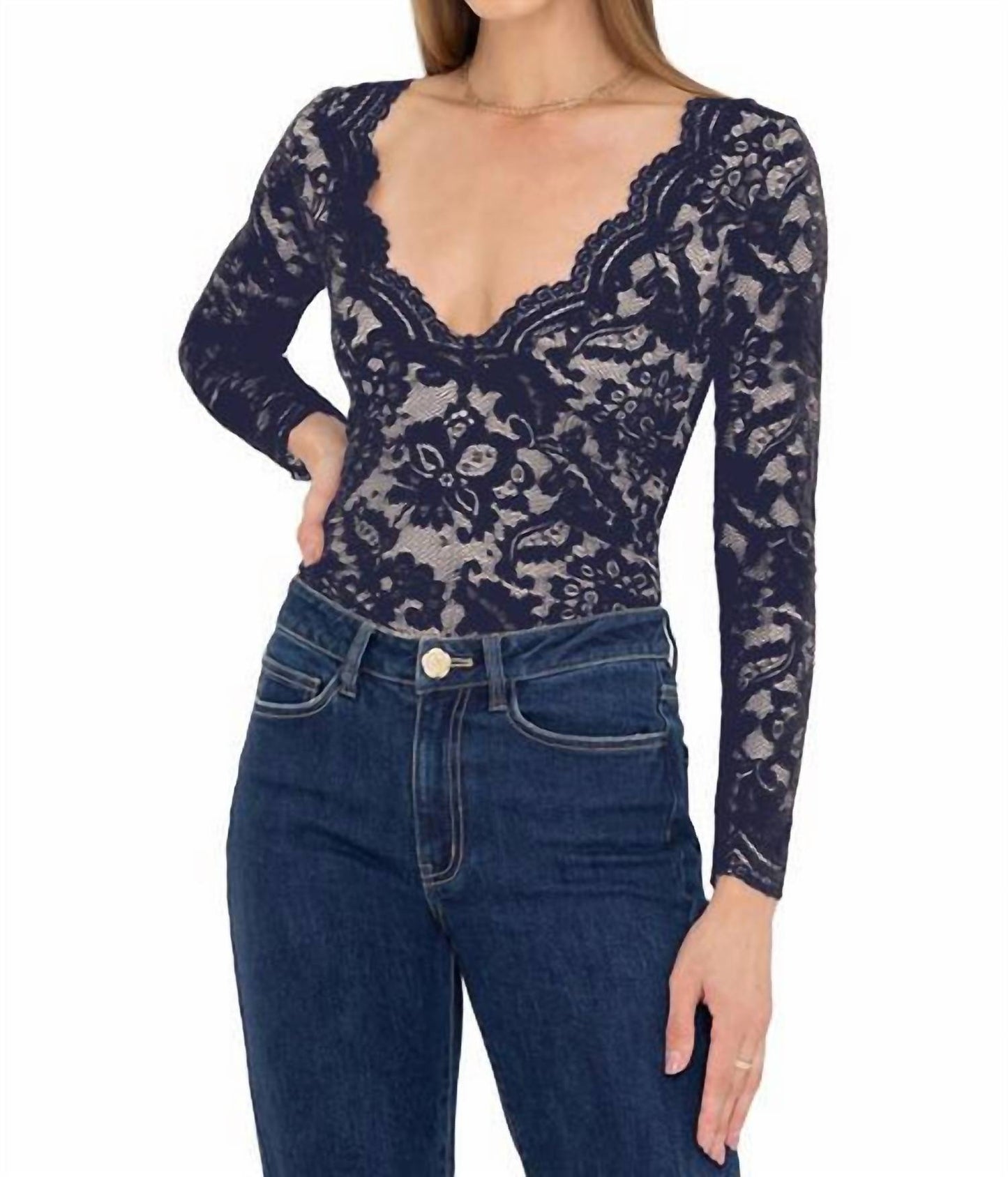 Generation Love - Alessia Lace Bodysuit