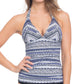 Profile By Gottex - Shirred Halter Tankini Top