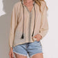 Elan - Long Sleeve Peasant Blouse