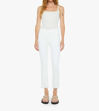 Mother - Insider Crop Step Fray Jeans