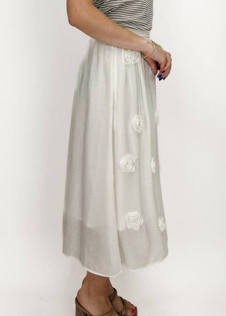 Astrid - Falling For You Midi Skirt