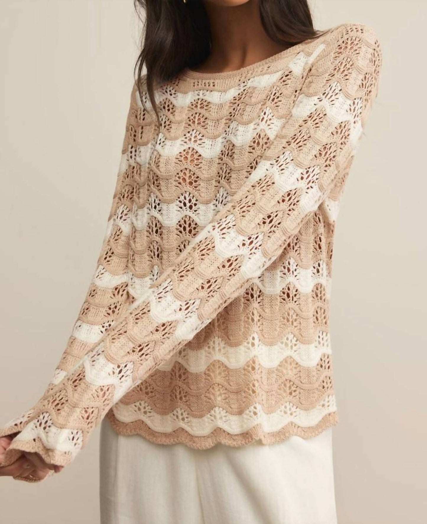 Z Supply - Azura Crochet Sweater