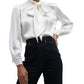 Frame - Femme Tie Neck Blouse