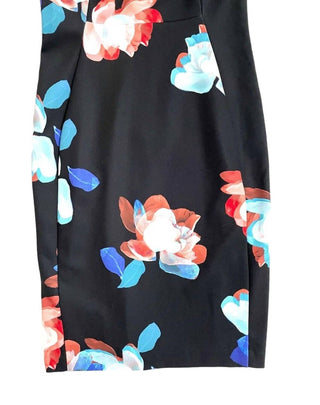 Calvin Klein - Sleeveless Fitted Sheath Floral Print Dress