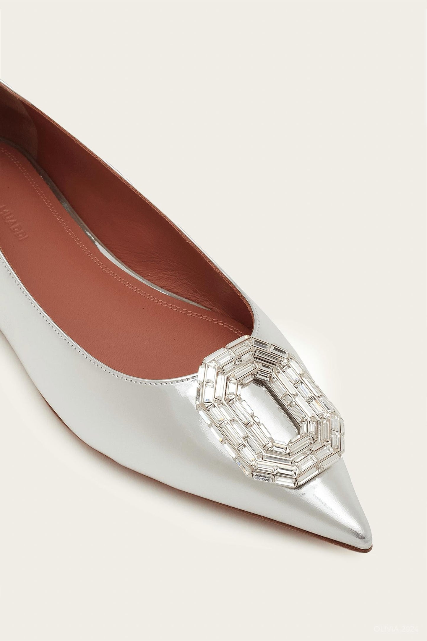 Amina Muaddi - Women's Camelia Flat