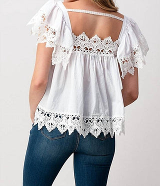 Amerikan Basics - Ruffled Short Sleeve