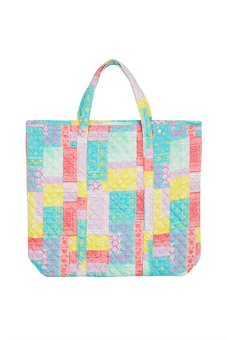 Jocelyn - Women's Amalfi Patchwork Tote Bag