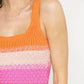 Entro - Striped Knit Dress