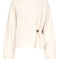 Loulou De Saison - Bill Metal Ornament Cashmere Sweater
