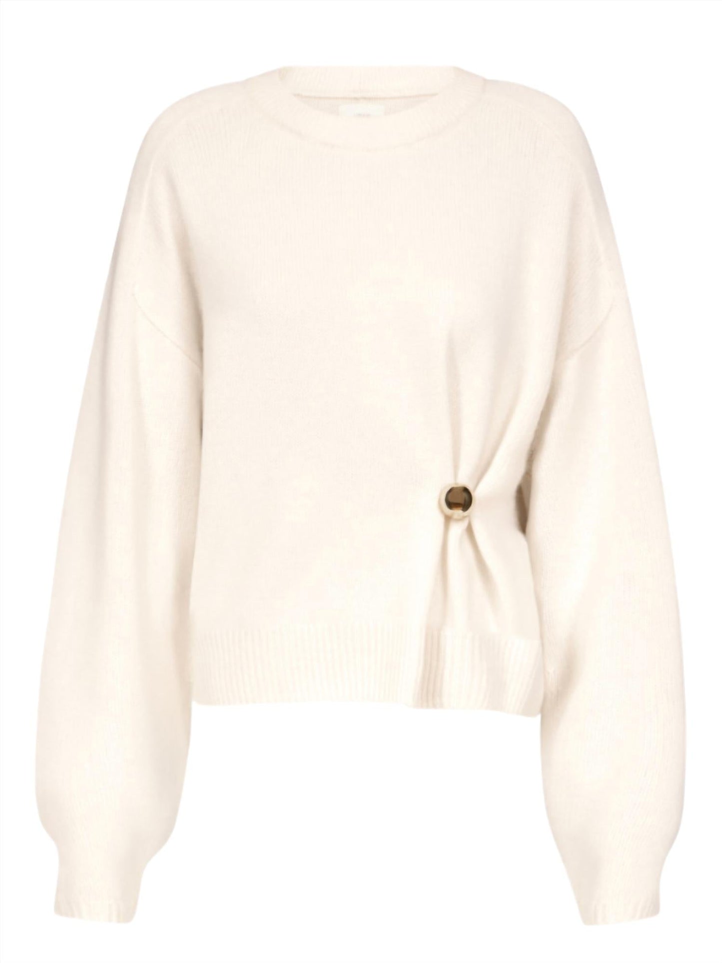Loulou De Saison - Bill Metal Ornament Cashmere Sweater