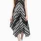 America & Beyond - Fringe Stripe Handkerchief Dress