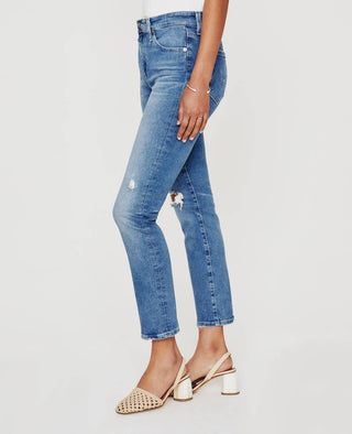 Ag Jeans - Mari Crop Mid-rise Slim Straight Jean