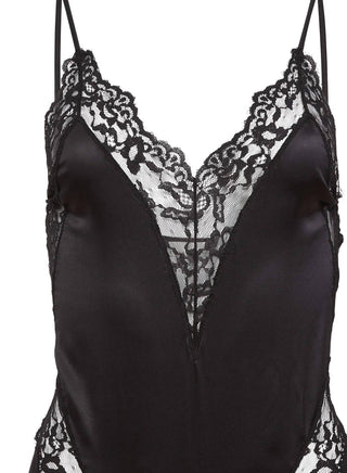 Fleur Du Mal - Venus Lace And Silk Teddy