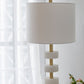 13x13x26 Marble Table Lamp