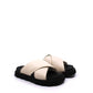 Ugg - Women's Capitelle Crossband Leather Slide Sandal