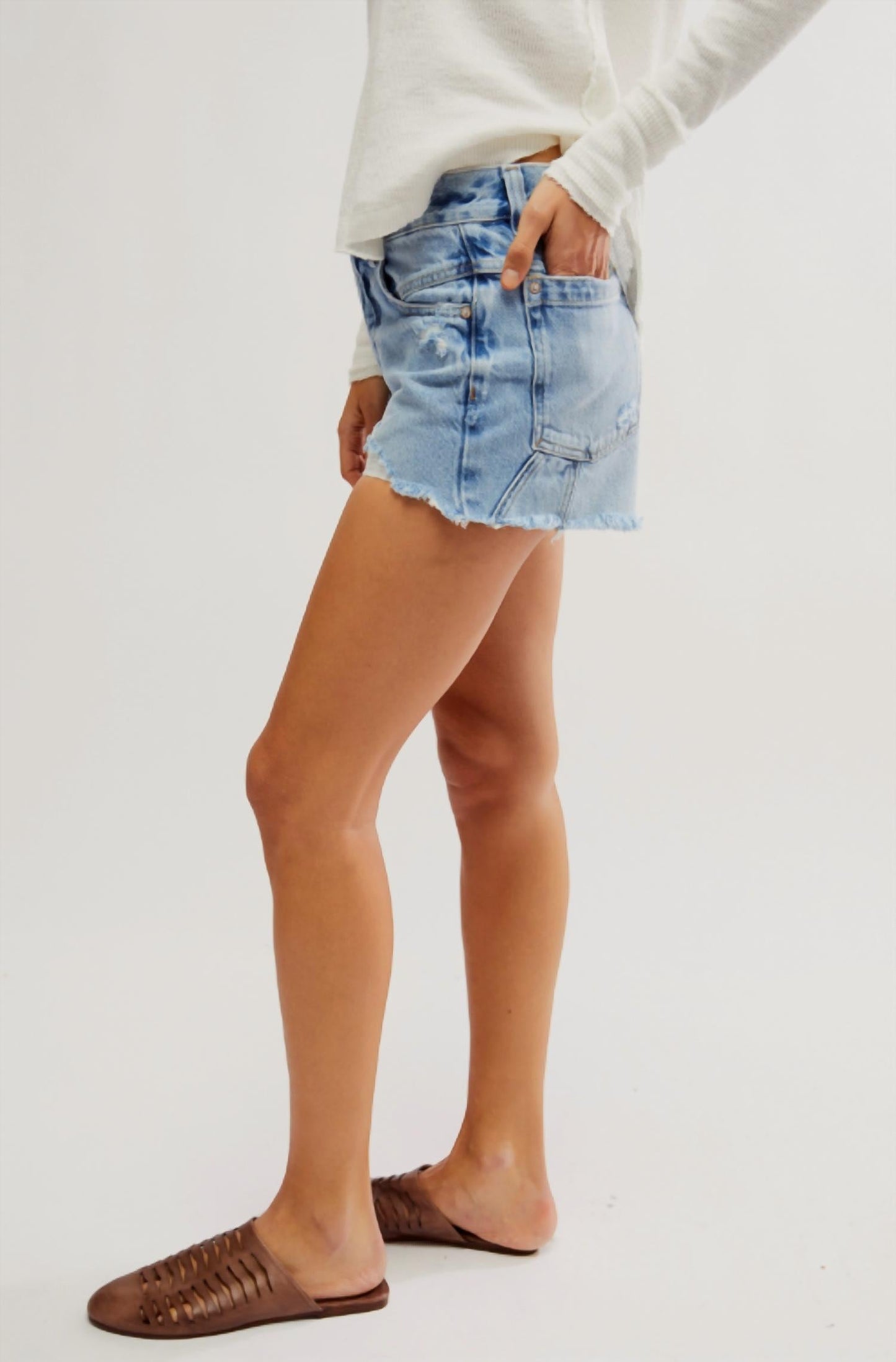 Free People - Now Or Never Denim Short