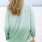 By Together - Women's Ombre Striped Button Down Shirt