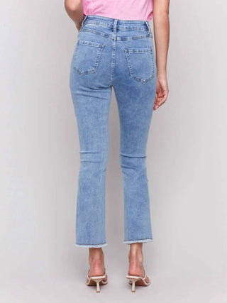 Charlie B - Side Snap Bootcut Jean