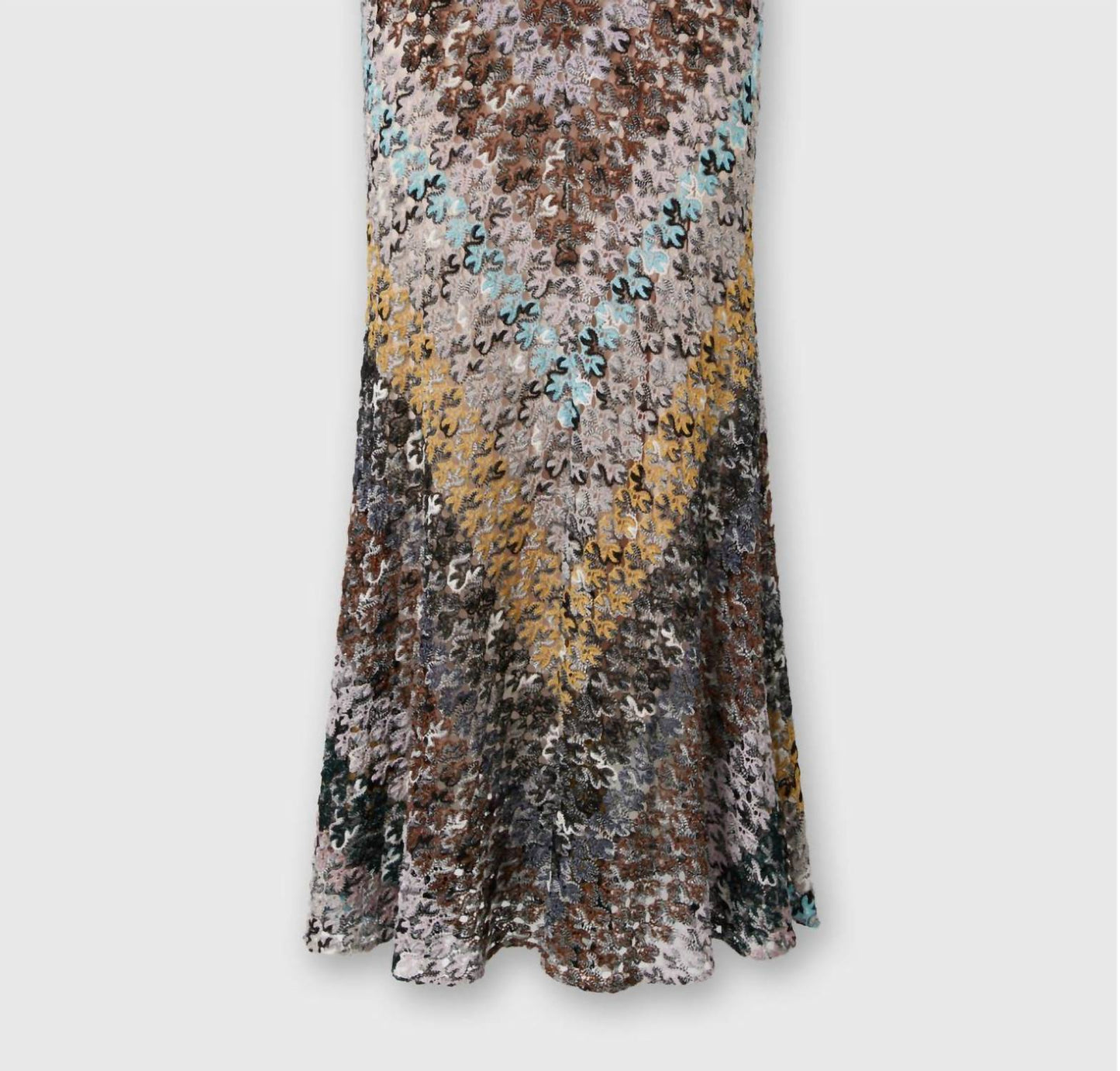 Missoni - Flared Long Skirt In Lace