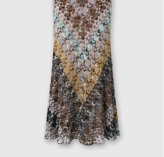 Missoni - Flared Long Skirt In Lace